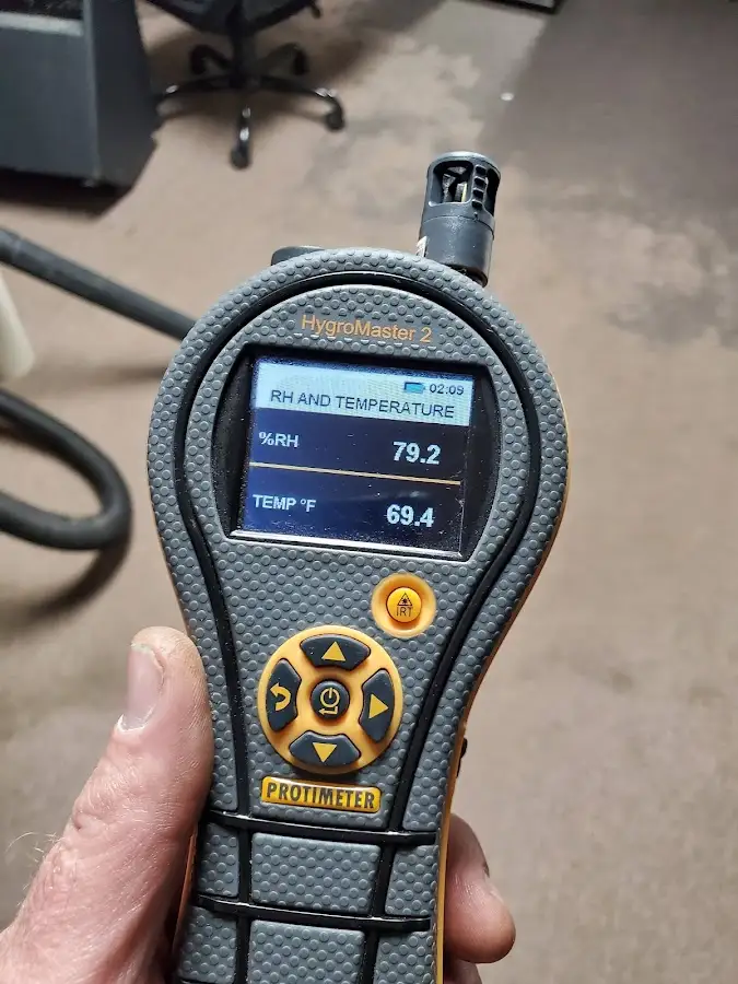 Moisture meter humidity assessment for Mold Remediation & Removal in Monroe